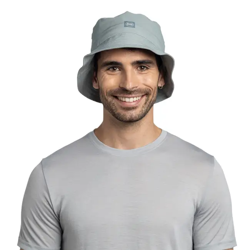 Buff Adventure Bucket Hat Solid in Flint-3