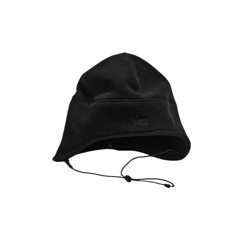 Vaga Fleece Summit Beanie in Black