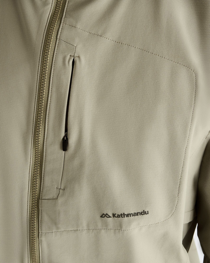 Kathmandu Men's Sun Breaker Long-Sleeved Top in Light Beech-4