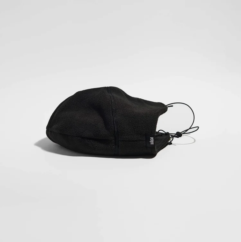 Vaga Fleece Summit Beanie in Black-2
