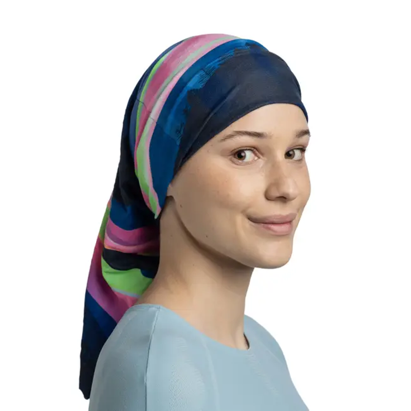 Buff Original Ecostretch Neckwear in Larto Navy-3