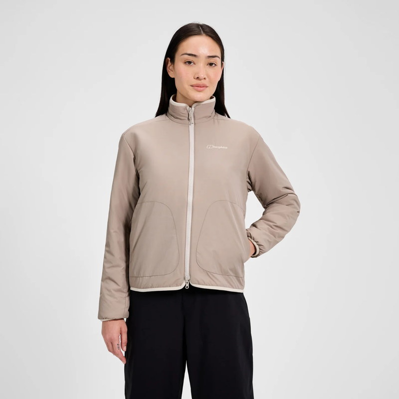 Berghaus Women's Asperton Reversible Jacket in Nat/Grey-2