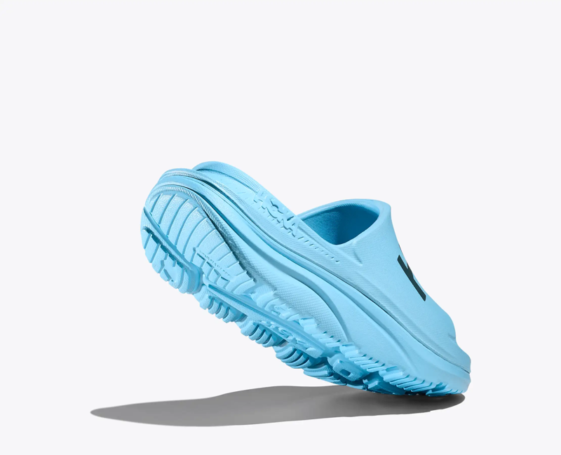 Hoka Ora Athletic Slide in Soaring Blue/Faded Navy-5