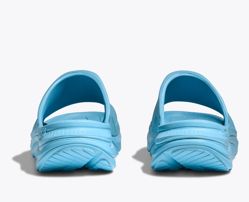 Hoka Ora Athletic Slide in Soaring Blue/Faded Navy-4