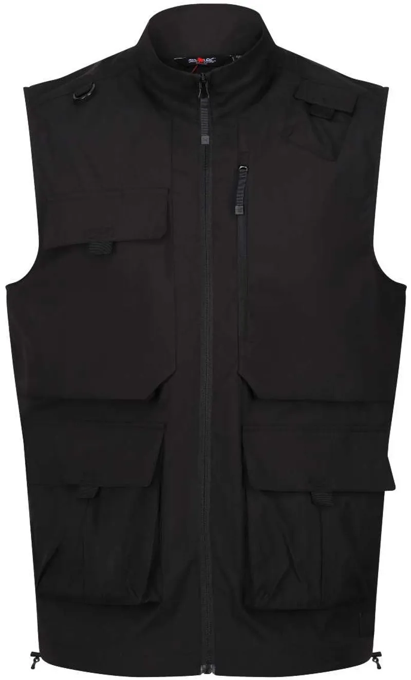 Regatta Men's Travel Light Pack Away Body Warmer in Black