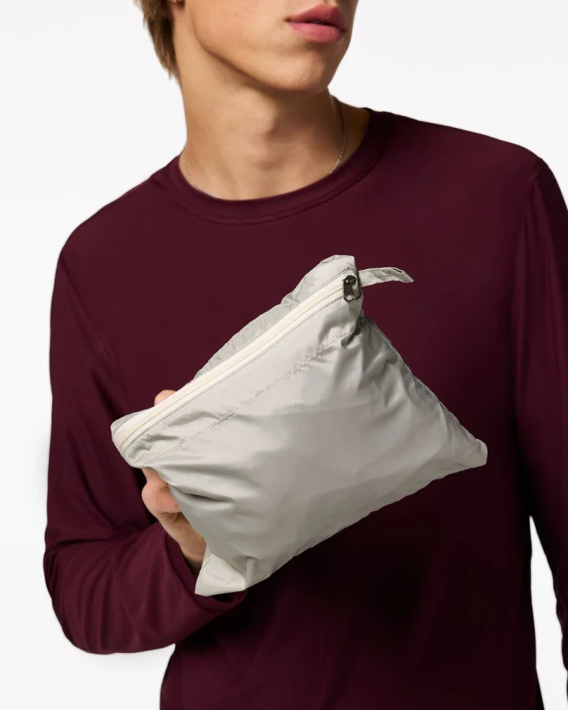 Cotopaxi Men's Teca Half-Zip Windbreaker in Storm Clouds-6