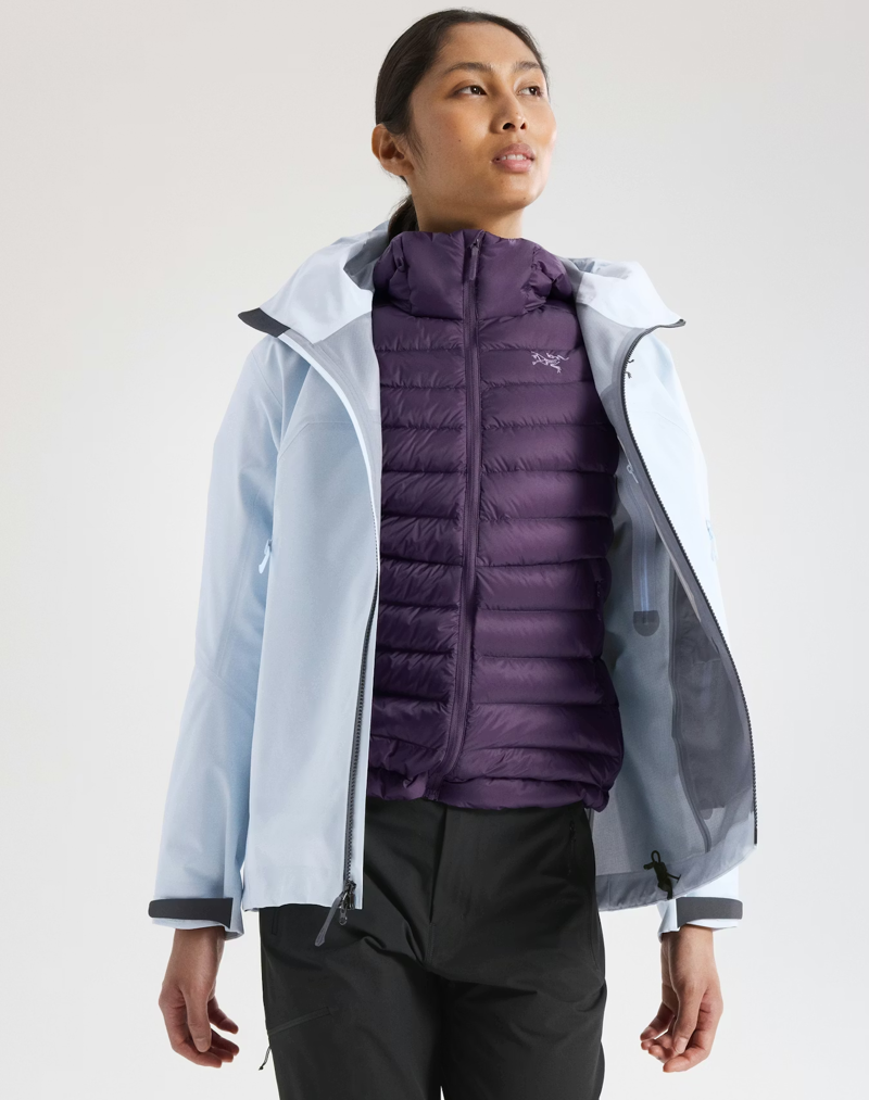 Arc'teryx Women's Cerium Hoody in Moondrop-9
