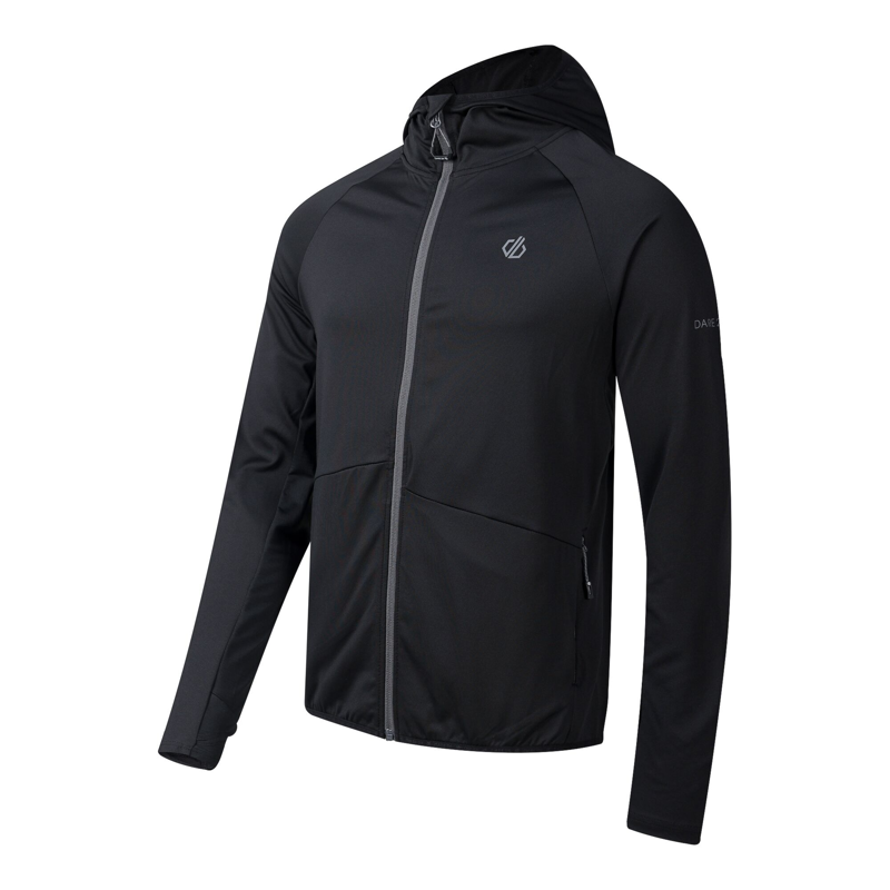 Dare2b Men's Assimilate VI Stretch Midlayer in Black-1