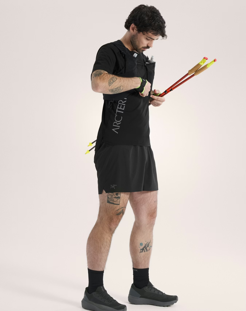 Arc'teryx Men's Norvan 5 Shorts in Black-3