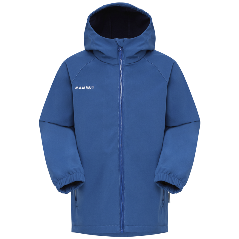 Mammut Kid's Ultimate Comfort SO Hooded Jacket in Tschiel