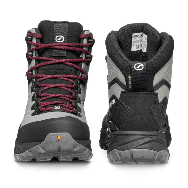 Scarpa Women's Rush TRK LT GTX in Jade/Russet Brown-6