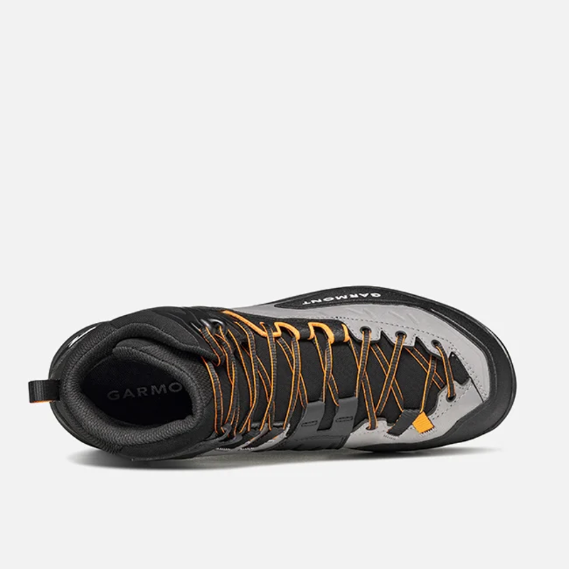 Garmont Men's Oron Mid WP in Skyline Grey/Flame Orange-5