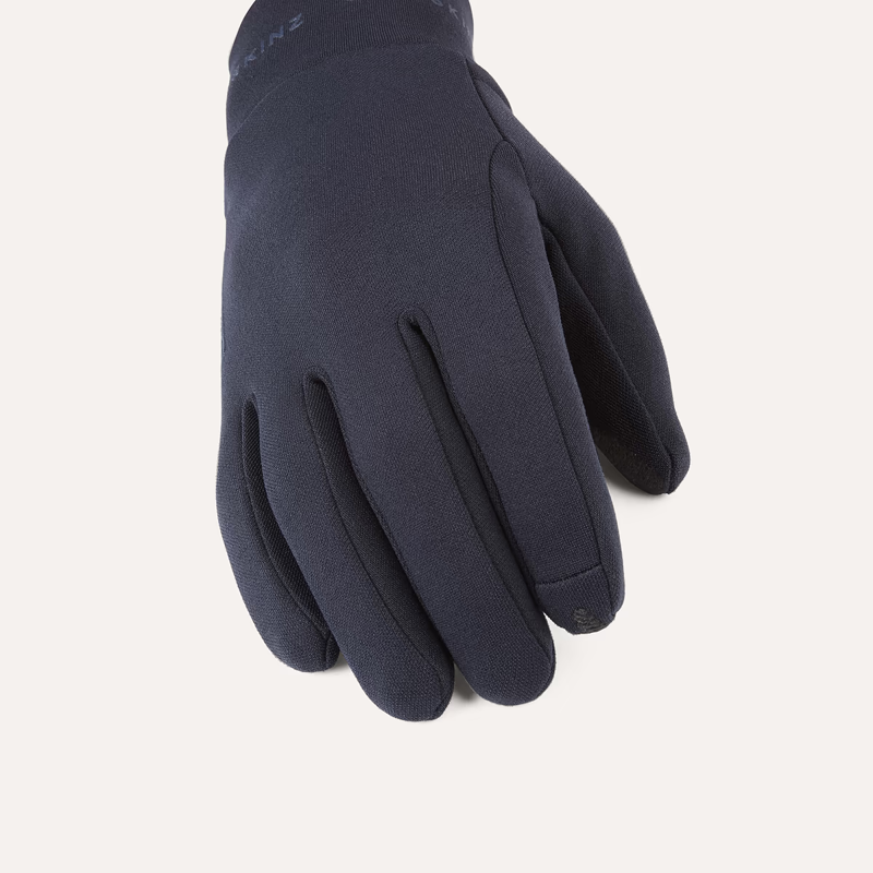 Sealskinz Acle Water Repellent Nano Fleece Glove in Navy-2