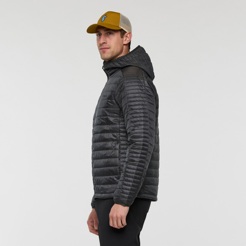 Cotopaxi Men's Capa Insulated Hooded Jacket in Charcoal-4