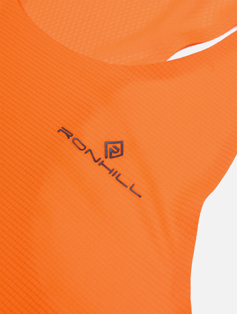 Ronhill Men's Tech Race Vest in Ronhill Red/Black-3