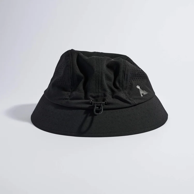 Vaga Feather Bucket Hat in Black-4