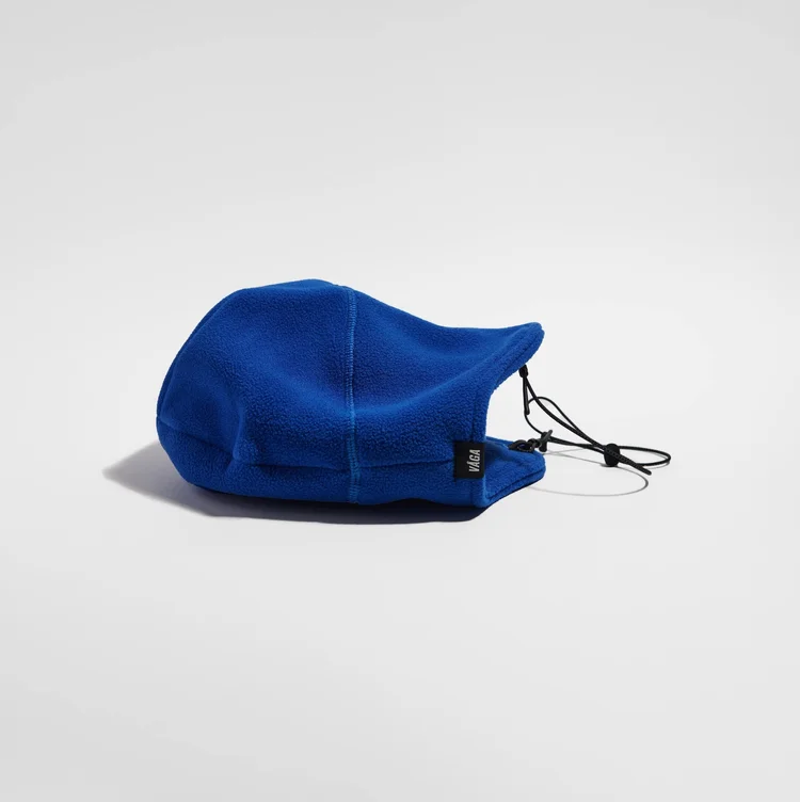 Vaga Fleece Summit Beanie in Electric Blue-2