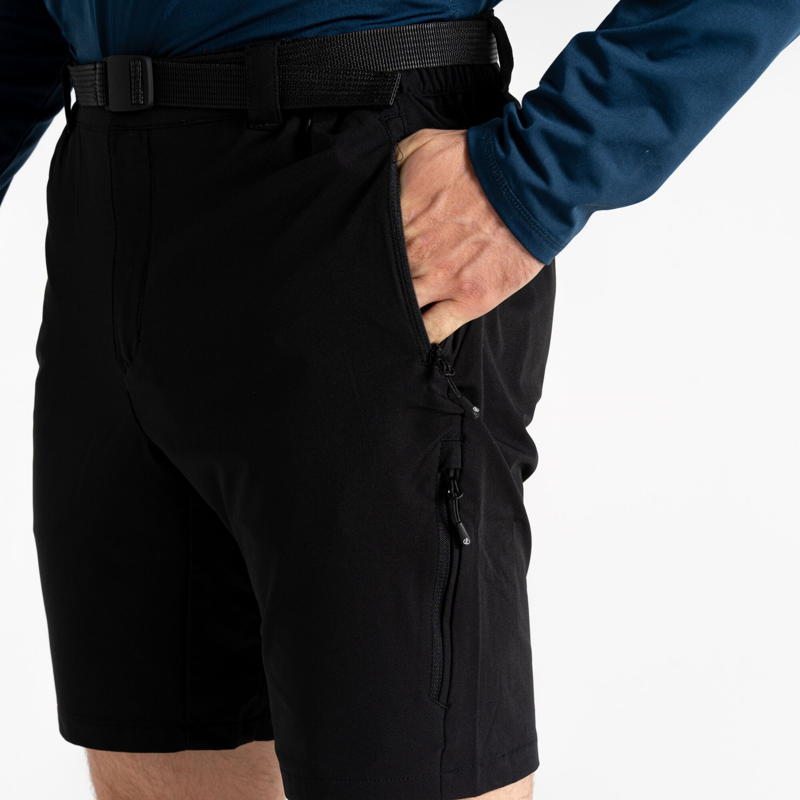 Dare2b Men's Tuned In Pro Lightweight Shorts in Black-6