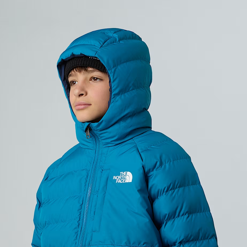 The North Face Kid's Reversible Perrito Jacket in Dusk Blue-8