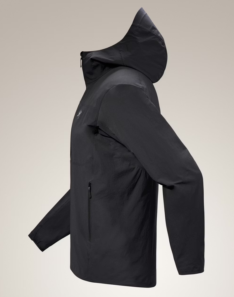 Arc'teryx Men's Gamma Lightweight Hoody in Black-1