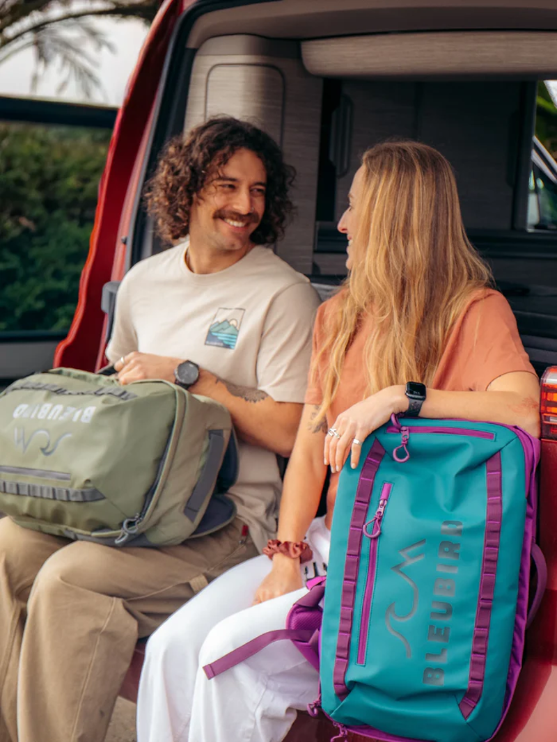 Bleubird Roamer Pack 40L in Retro-3