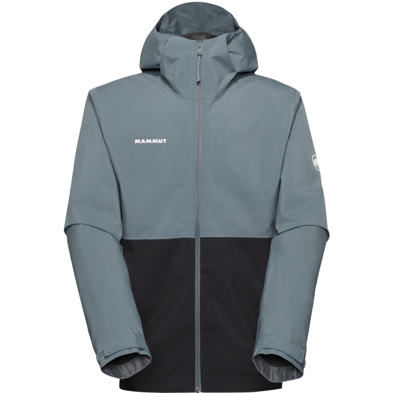 Mammut Men's Linard Light HS Hooded Jacket in Black/Strata