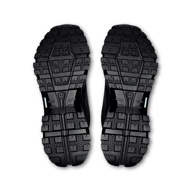 On Running Women's Cloudrock Low WP in Black/Black-3