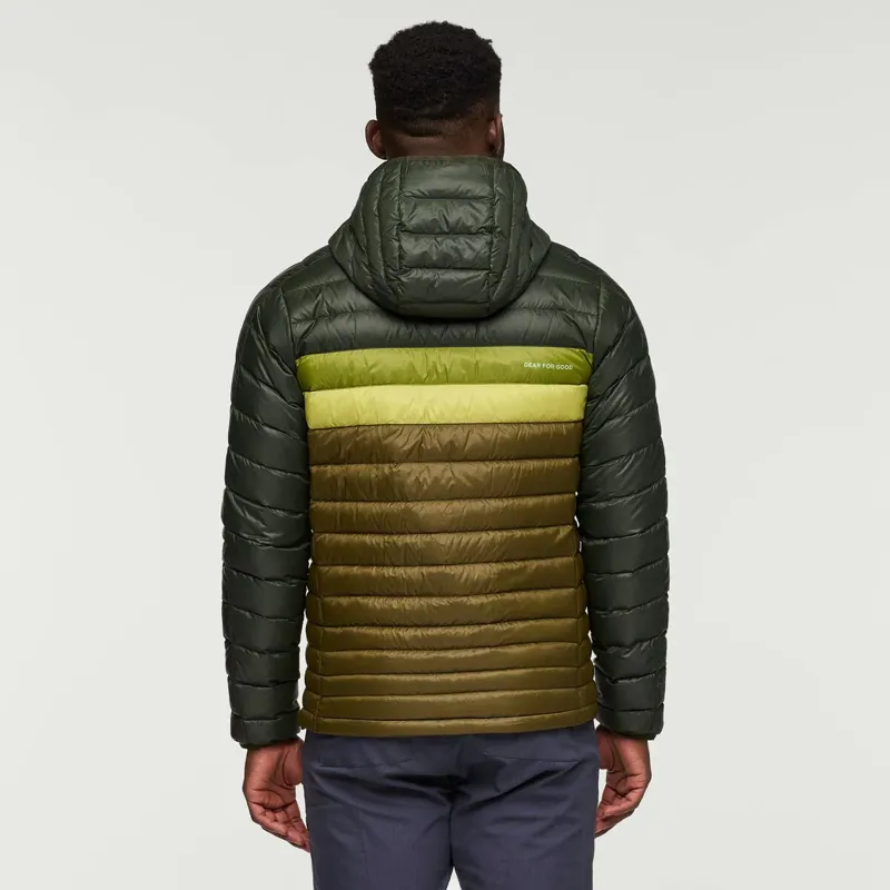 Cotopaxi Men's Fuego Down Hooded Jacket in Woods/Live Oak-3