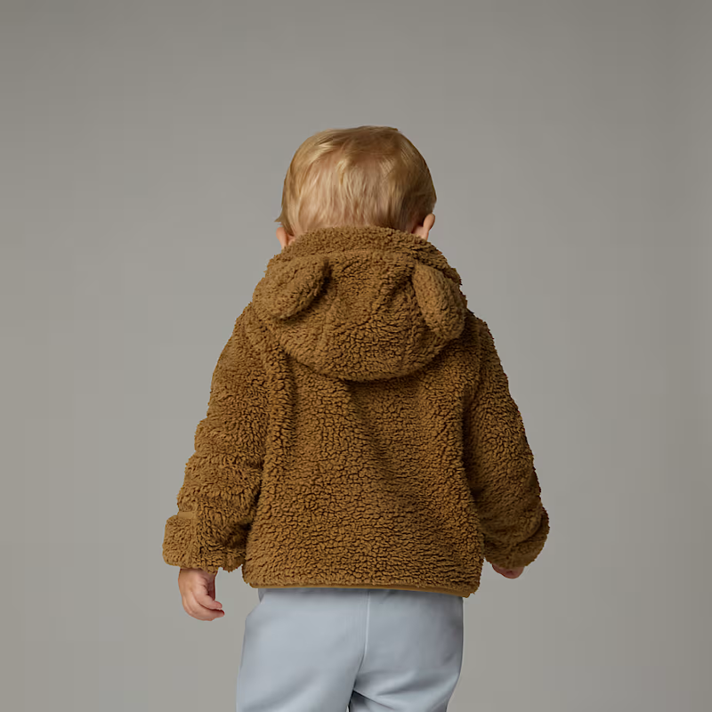 The North Face Baby Campshire Full-Zip Hoodie in Teddy Brown-5