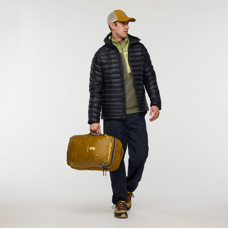 Cotopaxi Men's Abrazo Fleece Full-Zip Jacket in Seed and Fatigue-7