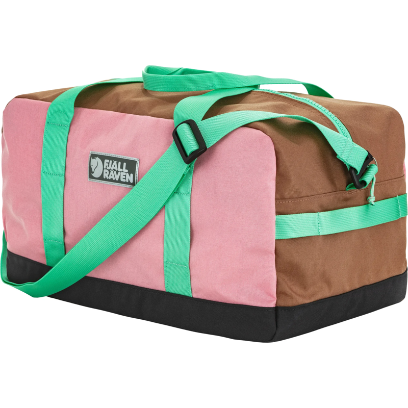 Fjallraven Vardag Duffel 33 in Poppy Pink/Khaki Dust-1