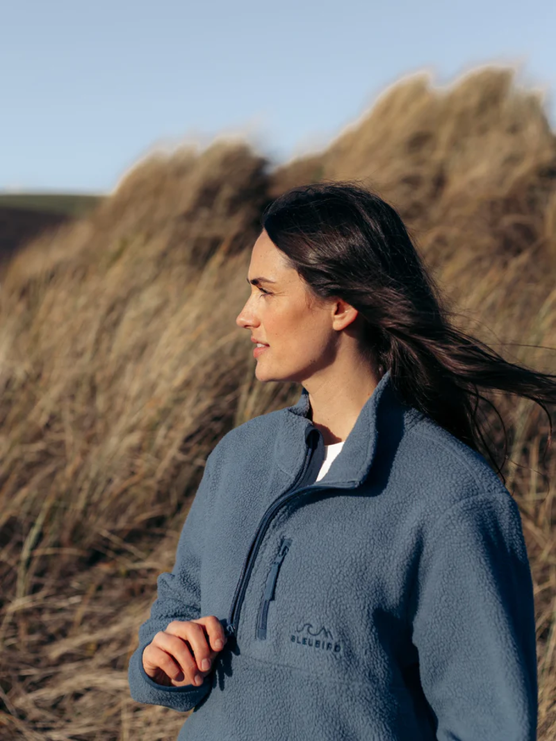 Bleubird Mesa Fleece in Denim-2