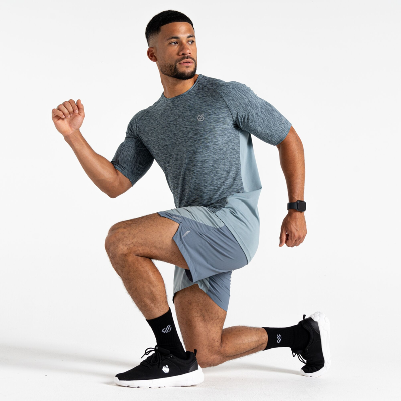 Dare2b Men's Ultimate Shorts in Stormy Grey/Lead Grey-8