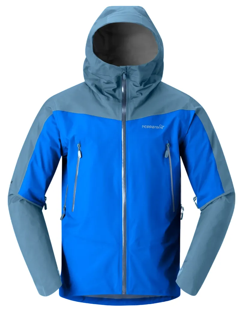 Norrona Men's Falketind Gore-Tex Jacket in Skydiver