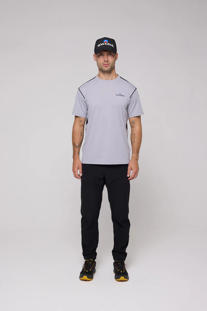 Swoya Men's ST1 T-shirt in Grey-4