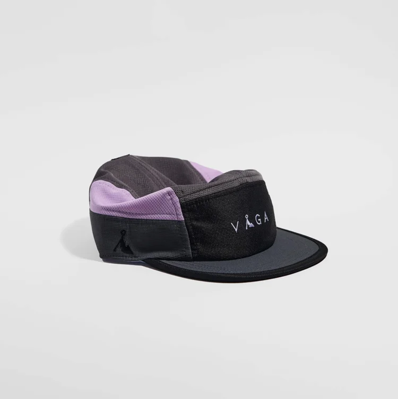 Vaga Club Cap in Charcoal/Lilac/Smoke Grey-1