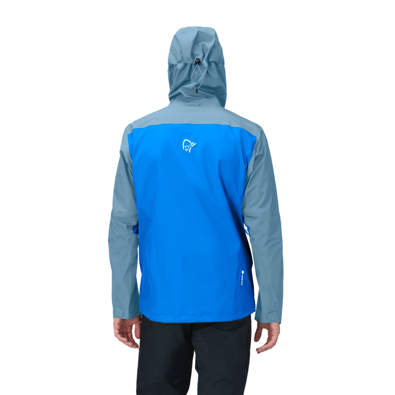 Norrona Men's Falketind Gore-Tex Jacket in Skydiver-5
