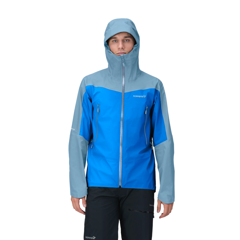 Norrona Men's Falketind Gore-Tex Jacket in Skydiver-4