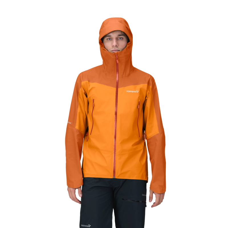 Norrona Men's Falketind Gore-Tex Jacket in Exuberance-5