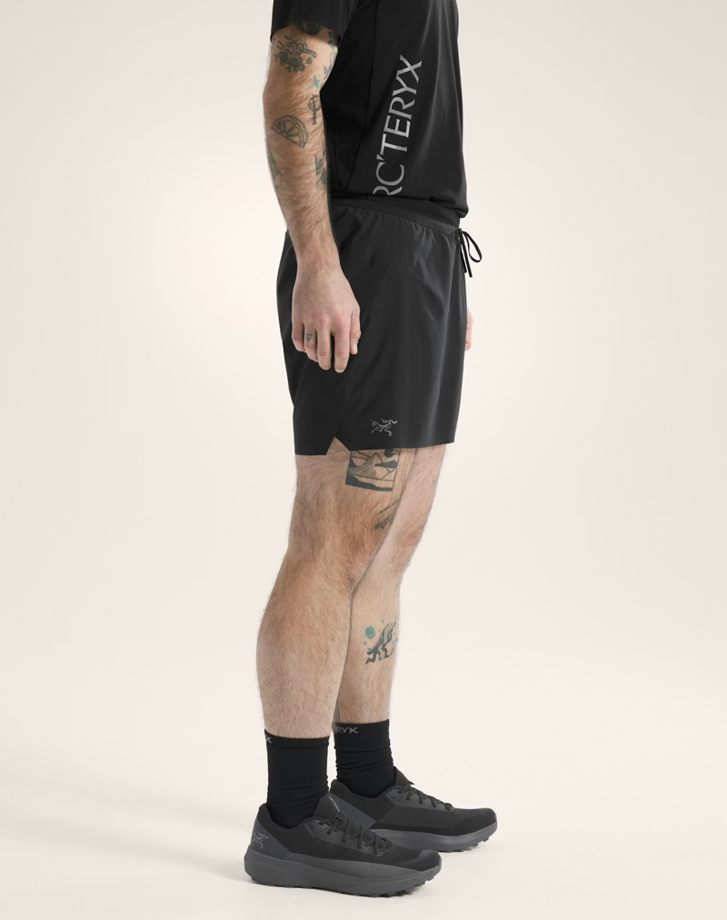 Arc'teryx Men's Norvan 5 Shorts in Black-1