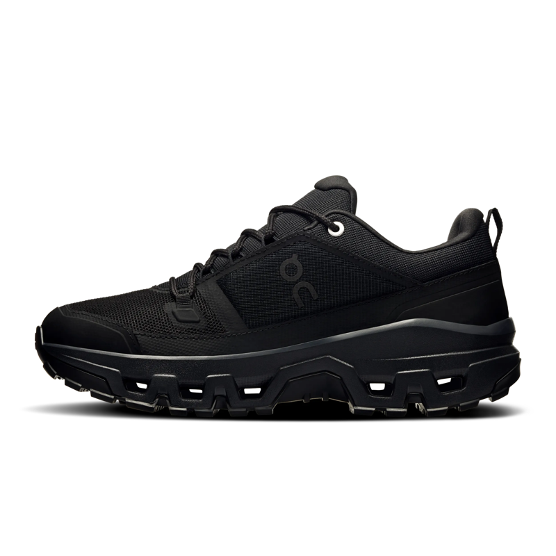 On Running Women's Cloudrock Low WP in Black/Black-1