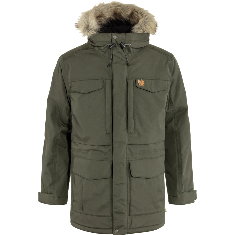 Fjallraven Men's Nuuk Parka in Deep Forest