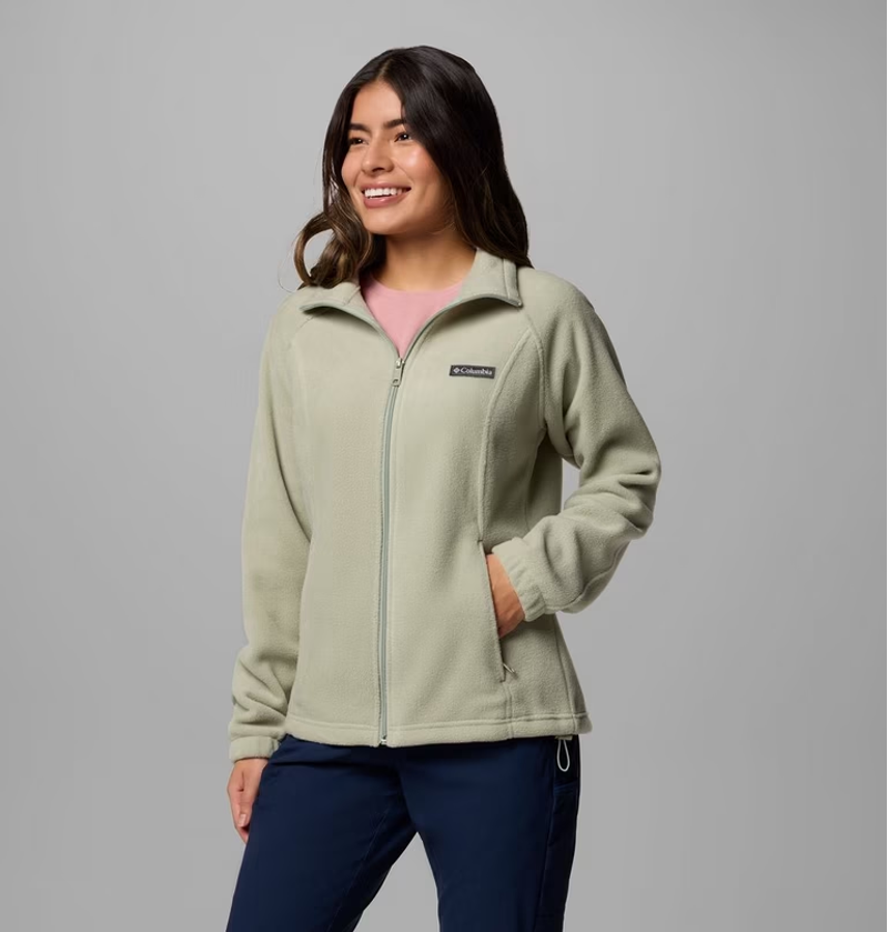 Columbia Women's Benton Springs Full Zip in Safari-3