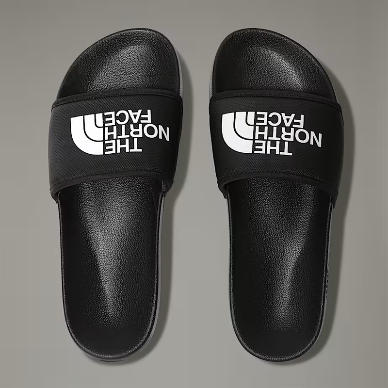 The North Face Men's Base Camp Slide III in Black/White-5