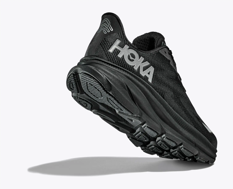 Hoka Women's Clifton 9 GTX in Black-4
