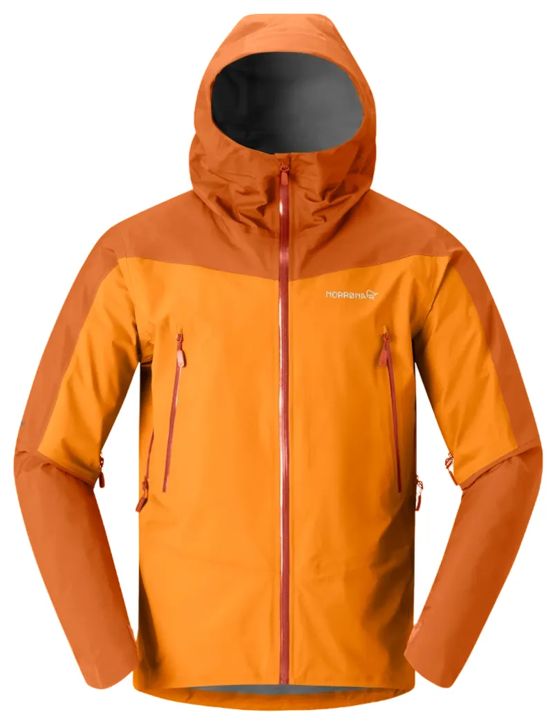 Norrona Men's Falketind Gore-Tex Jacket in Exuberance