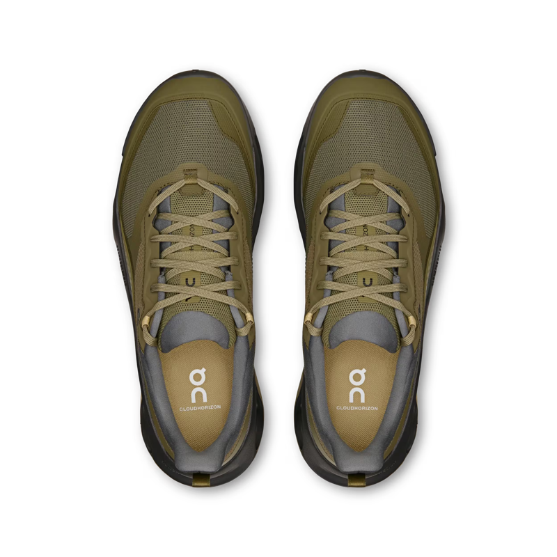 On Running Men's Cloudhorizon 2 in Olive/Shadow-3