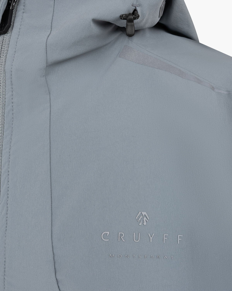 Cruyff Men's Essential Peak Jacket in Slate-4
