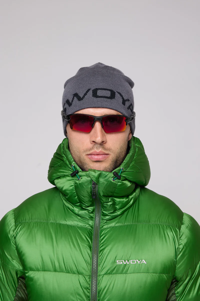 Swoya Word Head Toque in Grey-3