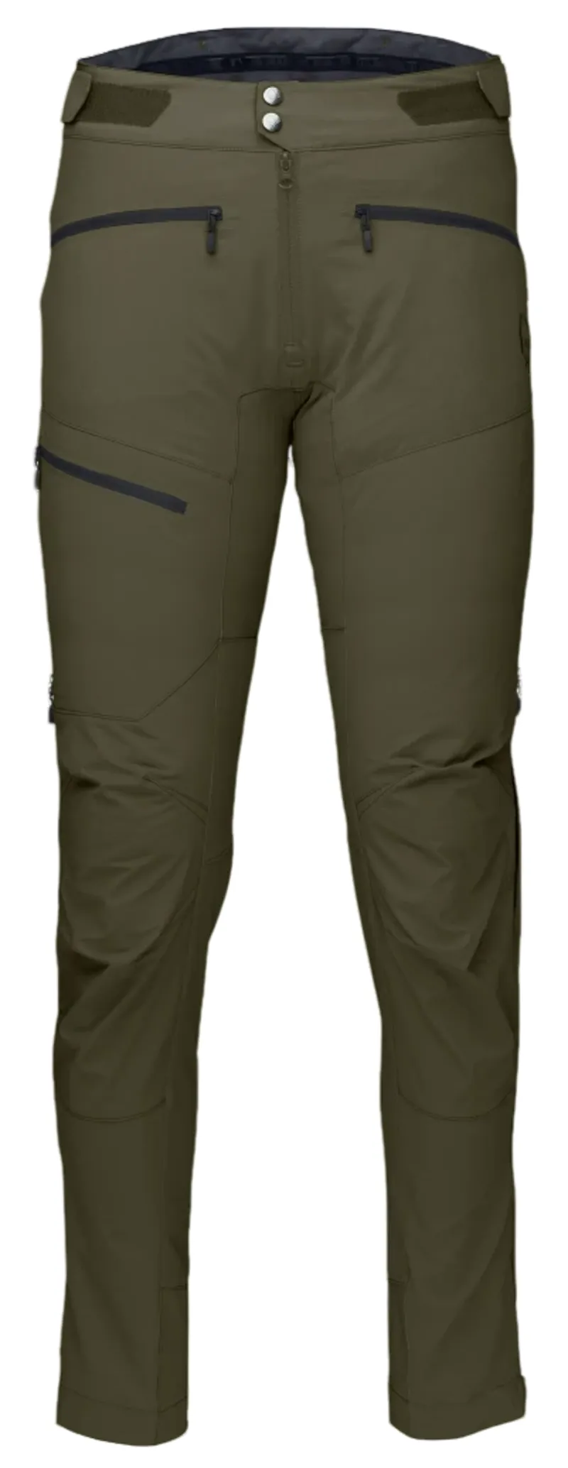 Norrona Men's Fjørå Flex 1 Pants in Olive Night